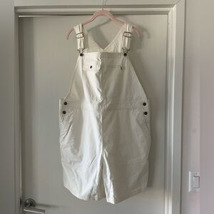 Wildcard Cotton Canvas Bib Short Overalls
